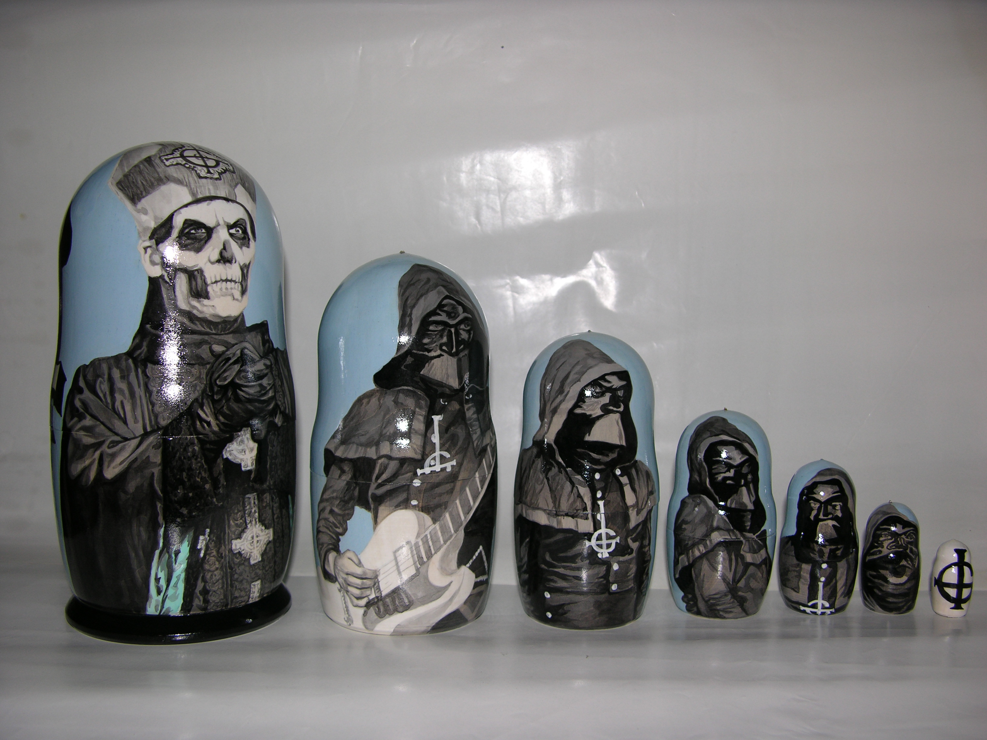 space ghost nesting dolls