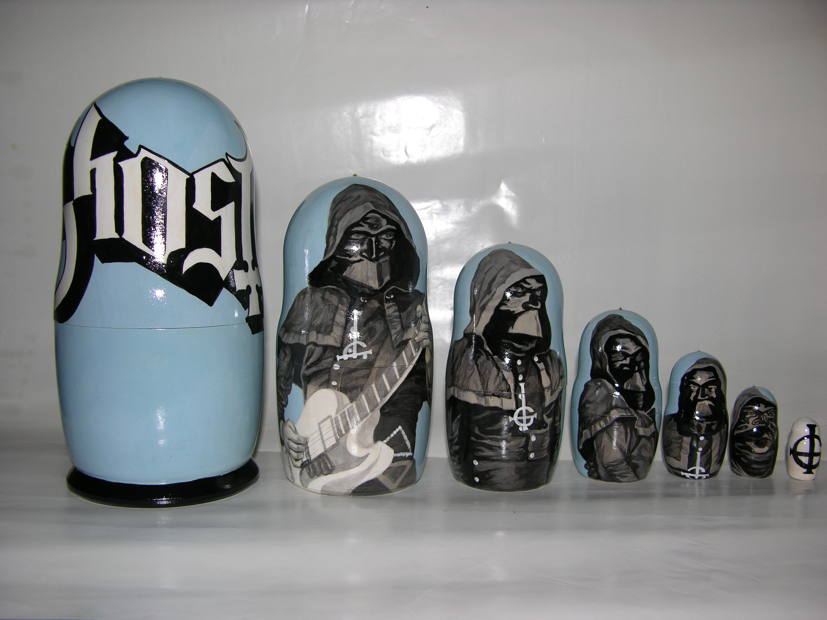 space ghost nesting dolls