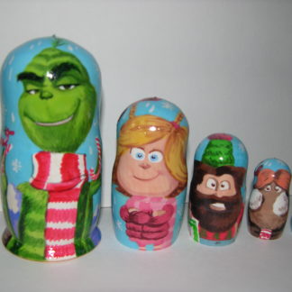 grinch nesting dolls